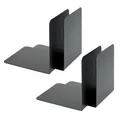 4302104  Buchstützen aus Metall, 4 Stück / 2 Paar, schwarz, 130 x 140 x 140mm...
