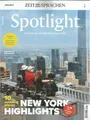 SPOTLIGHT  Nr. 6 / 2025, Das Magazin zur englischsprachigen Welt. New York...
