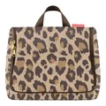 reisenthel Toiletbag XL Kulturbeutel Leo Macchiato beige schwarz Neu