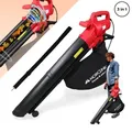 Mobiclinic, Laubbläser + Laubsauger+ Häcksler, 900W, 6 Geschwindigkeiten, Mobiclean, 3-in-1, Leicht, 35L, Für den Garten, 220V, Schultergurt