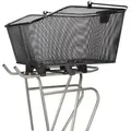 KLICKfix City Korb II, Hinten, Fahrradkorb, Schwarz, 20 l, 410 mm, 310 mm - Schwarz