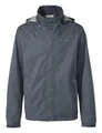 VAUDE Escape Bike Light Regenjacke Herren – Fahrradjacke wasserdicht atmungsaktiv winddicht, 2-Lagen mit verstaubarer Kapuze, heron,XL
