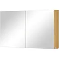 Wohnwert Spiegelschrank  Capri , holzfarben , Maße (cm): B: 120 H: 70 T: 18.0