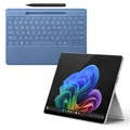 Microsoft Surface Pro OLED Copilot+ PC - 16GB - 1TB - X Elite inkl. Pro Flex Keyboard mit Pen blau - 13" OLED touchscreen - platinum