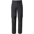 Vaude Herren Farley Stretch T-Zip III Hose (Größe S, schwarz)