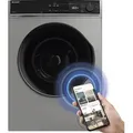 SHARP ES-PRO814SA-DE Waschmaschine 8 kg Silber WIFI VeeZy App - Silber