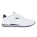 PUMA ST Runner v2, Uni, Erwachsener, Weiß, Einfarbig, Schnürverschluss, Gummi
