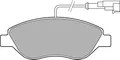Delphi LP2299 Bremsbelag - (4-teilig)