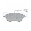 DELPHI LP2299 Bremsbelagsatz, Scheibenbremse für ALFA ROMEO FIAT LANCIA
