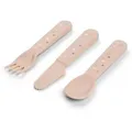 Foodie Kinderbesteck-Set Happy dots Rosa