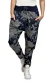 Mississhop Boyfriend-Hose Damen Hose Sweatpants Jogginghose Blumen M.130