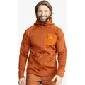 Evolution Stretch Fleece Hoodie Herren Terracotta Brown, Größe:M - Herren > Oberteile > Fleece & Midlayers - Braun