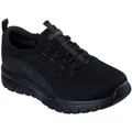 Skechers GRACEFUL-PICTURE PERFECT Slip-On Sneaker, Freizeitschuh, Slipper in veganer Verarbeitung schwarz 38 EU