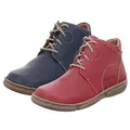 Josef Seibel 85146-950 Neele 46 Damen Stiefeletten Schnür Boots , Größe:39 EU, Farbe:Rot - Rot - 39