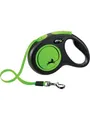 Flexi New NEON leash M 5M 25KG black/neon green