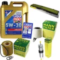 INSPEKTIONSKIT FILTER LIQUI MOLY ÖL 5L 5W-30 für BMW 3er E90 316i E91 E92