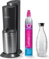 SodaStream Crystal 3.0, Metall, Edelstahl, Schwarz, SodaStream 60 L PINK, 155 mm, 260 mm, 440 mm