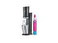 SodaStream Crystal 3.0 Titan Wassersprudler mit QC CO2-Zylinder und 1x Glaskaraffe