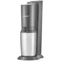 Sodastream Wassersprudler Crystal 3.0 titan Schwarz Glaskaraffe SIEHE TEXT/F474