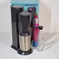 SodaStream Wassersprudler Crystal 3.0 Titan Schwarz Edelstahl DEFEKT!