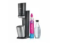 Sodastream Wassersprudler Crystal 3.0 titan Schwarz Edelstahl DEFEKTWARE