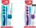 Maped KIDY learn CONCENTRATION-Set, 4-teilig, Blisterkarte Inhalt: HB2 Bleistift, 20 cm Lineal, Radierer & Spitzer, - 1 Stück (981889)