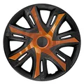 Radzierblende N-Power Kupfer/schwarz 14 Zoll 4er Set