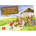 Unser Osterkalender fürs Kamishibai, mit 1 Beilage Geschichten, Brauchtum und Bastelideen für die Fastenzeit von Aschermittwoch bis Ostern. inkl. Do