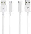 ino 2x Typ-C 100cm USB-Kabel Daten Ladekabel für Google Pixel 8 8 Pro A7 Pixel 7Pro Pixel 7 Pixel 6a Pixel 6 6Pro Pixel 5