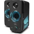 JBL Quantum Duo Speaker – Lautsprecher mit Gaming-Surround-Sound, Dolby Digital & Lichteffekten – Kompatibel mit PC & Konsole - Schwarz