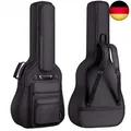 Gitarrentasche Gig Bag Gitarre Tasche Gitarrenhülle 6 Vortaschen wasserdicht mit