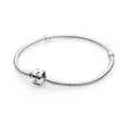 Pandora Armband Schlangen-Gliederarmband Damen Moments Sterlingsilber 590702HV 17 cm