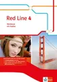 Red Line 4: Workbook mit Audios Klasse 8: Workbook mit Klett-Lernen APP Klasse 8 (Red Line. Ausgabe ab 2014)