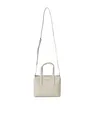 Calvin Klein Damen Umhängetasche Mini Tote Klein, Elfenbein (Dk Ecru), Einheitsgröße