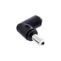 DC Adapter Ø 5,5 x 2,5 mm | DC Stecker -  DC Kupplung (gewinkelt)