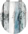 CORNAT WC-Sitz Elegante Acryl-Oberfläche - Hochwertiger Holzkern, Absenkautomatik & Schnellbefestigung - Komfortables Sitzgefühl