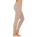 YESET Leggings Damen Leggings lang Baumwolle Gamaschen Unisex beige S-34