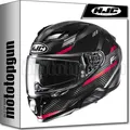 INTEGRALHELM FÜR MOTORRAD HJC F71 CARBON ESIRA MC1 M
