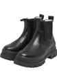 Buffalo Buffalo ASPHA CHELSEA WARM - VEGAN BOX - BLACK Stiefel
