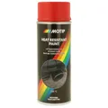 MOTIP Hitzefeste Sprühfarbe Rot 400 ml - Hitzebeständig bis 300 °C für Auspuff, Motorteile, Grill, Kamin & Heizkörper