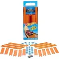 Mattel BHT77 - Hot Wheels Track Builder Gerader Track mit Fahrzeug