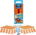 Hot Wheels Bahn Track Builder, Trackteile & Verbindungsstücke (36 Teile) Für Aut