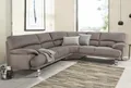 TRENDMANUFAKTUR Ecksofa Cecilia II, in italienischen Design, bequem, hoher Sitzkomfort, L-Form, extrabreite Armlehnen für noch mehr Sitzkomfort