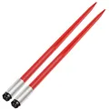 Frontladerzinken Ballenzinken Ballenspieß Zinken 125x4,5cm Rot