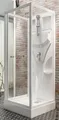 Schulte Juist Komplettduschkabine Fertigdusche U-Duschkabine 2100x820/920 mm