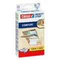 tesa Fliegengitter COMFORT für Dachfenster, 1,20 x 1,40 m weiß, flexibles Befestigungssystem und dehnbarer Gummizug (55881-00020-00)