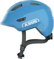Abus Kinderfahrradhelm "SMILEY 3.0" Gr. M, blau (shiny blau), M Kopfumfang: 50cm - 55cm