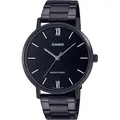 Casio MTP-VT01B-1B Herrenuhr + BOX - ARMBANDUHR – QUARZ - Schwarz