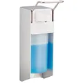 relaxdays Desinfektionsspender 10024242_0 silber Kunststoff 0,5 l, 1 St.