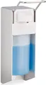relaxdays Seifenspender 0,5 l silber 10024242_0